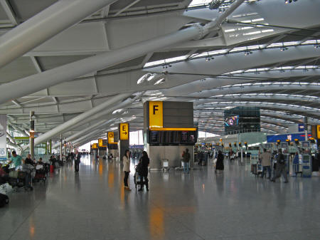 Heathrow Airport, London England
