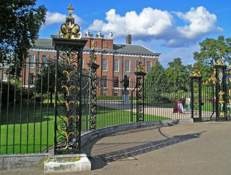 Kensington Gardens in London England