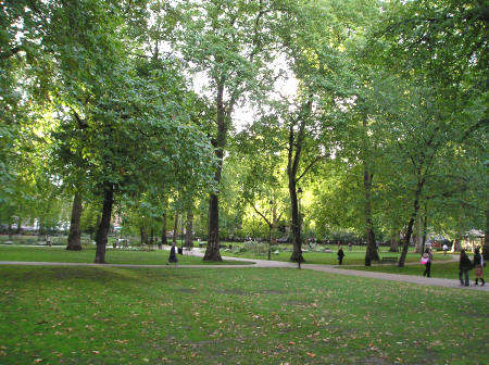 Russell Square in London England