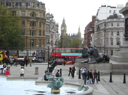 trafalgar square london re-creation