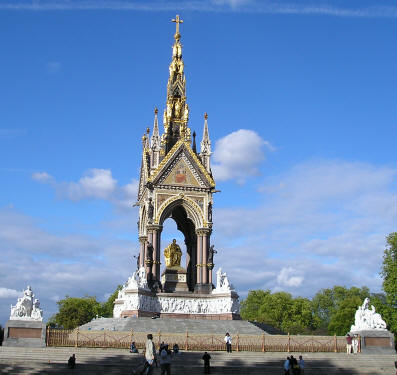 Albert Memorial in London England