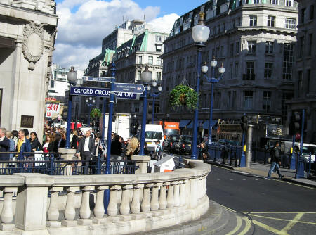Bond Street in London England