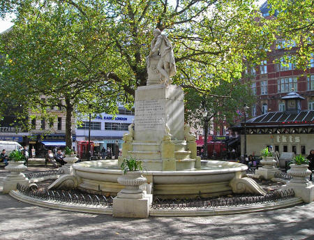 Leicester Square in London England