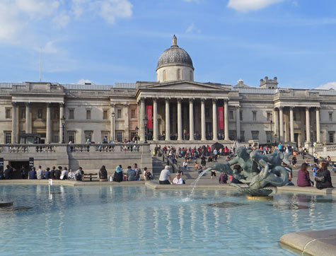 National Gallery in London England