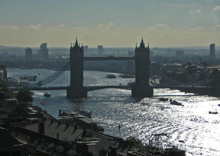 Tower Bridge in London England