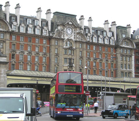 London Victoria Station - London England