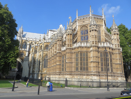 Westminster Abbey in London England